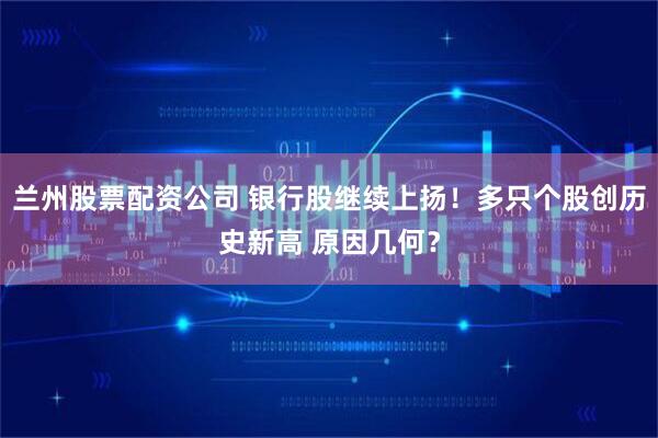 兰州股票配资公司 银行股继续上扬！多只个股创历史新高 原因几何？